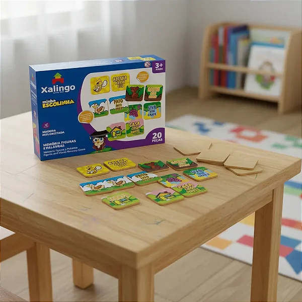 Jogo Da Memoria Pedagogicos Das Figuras E Palavras Em Ingles