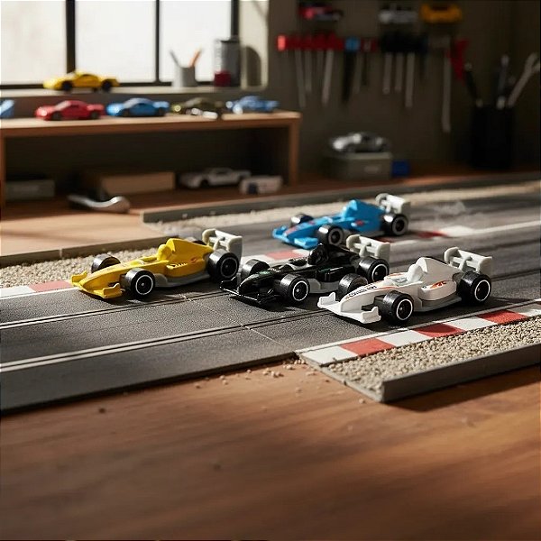 Mini Velozes Carrinhos F1 De Brinquedo Pequenos Metal
