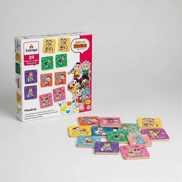 Jogo Da Memória Turma Da Monica Infantil Educativo