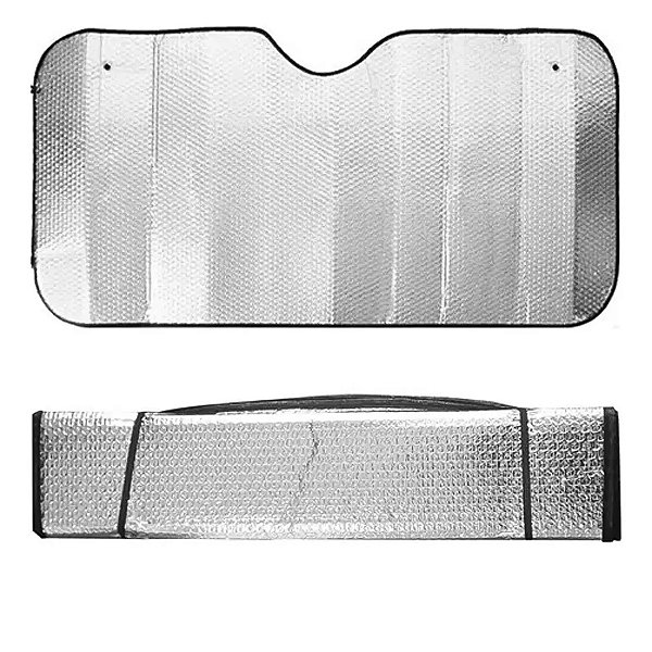 Protetor Solar Para Carro De Aluminio 60cm X 130cm