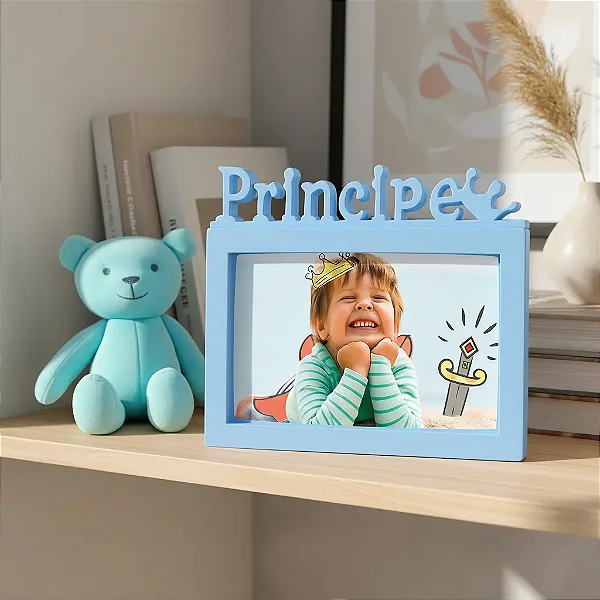 Porta Retrato Principe Princesa 10x15 Decoração Lembrança