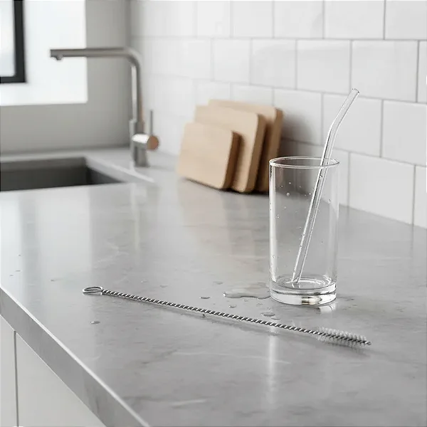 6 Escovas Para Limpeza De Canudos Escovinha Para Limpar