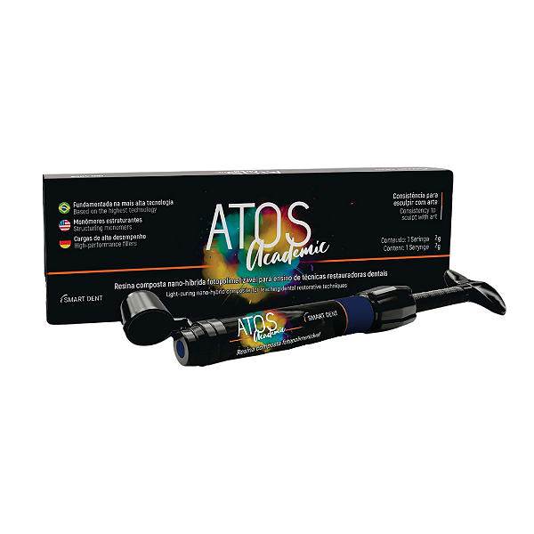 Resina Atos Academic - Azul Escuro