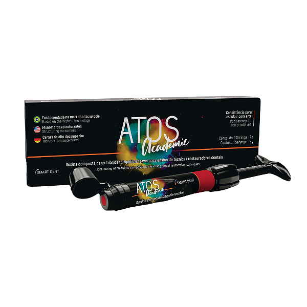 Resina Atos Academic - Vermelho