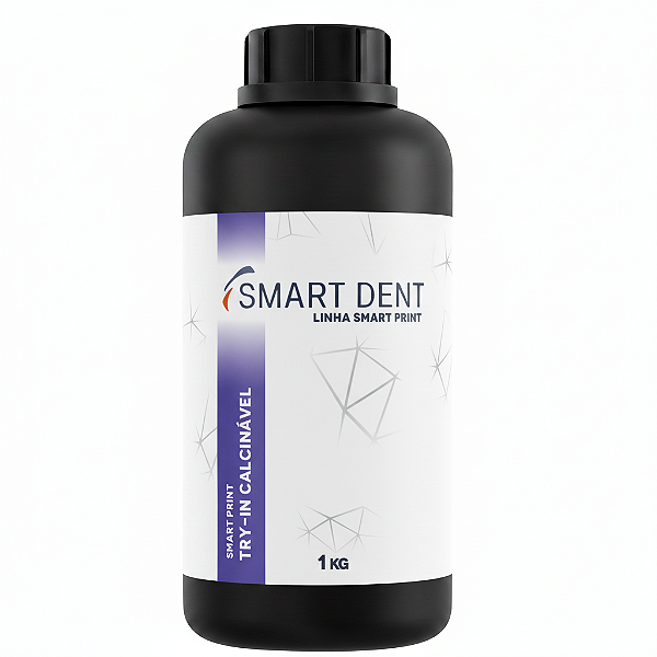 Resina 3D Smart Print Try-In Calcinável