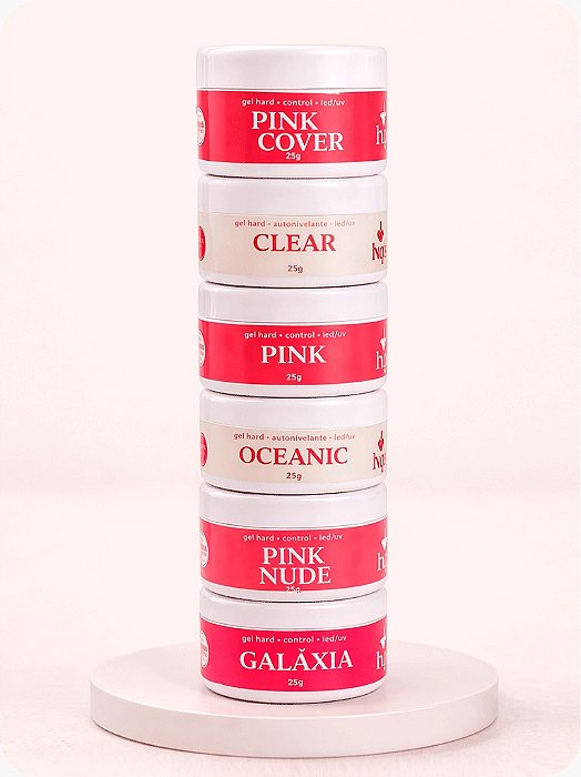 meu kit reposição de géis - 6 cores