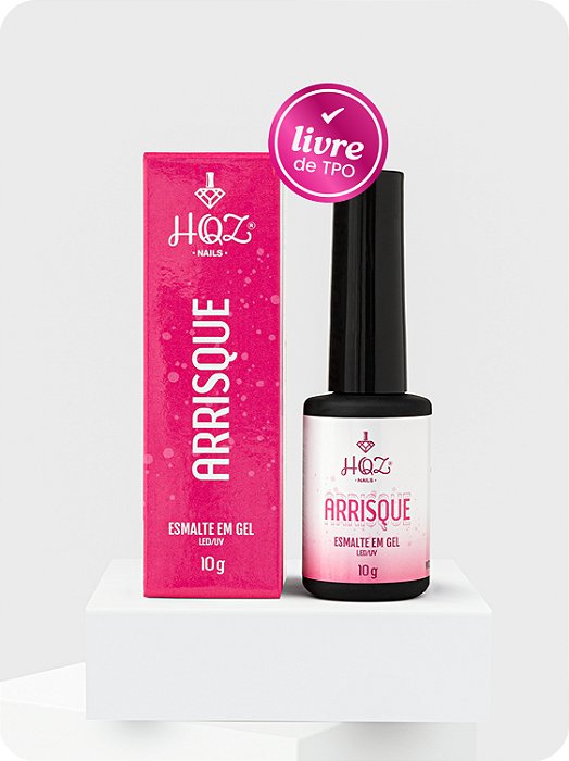 esmalte em gel HQZ Nails 10g - linha clássica
