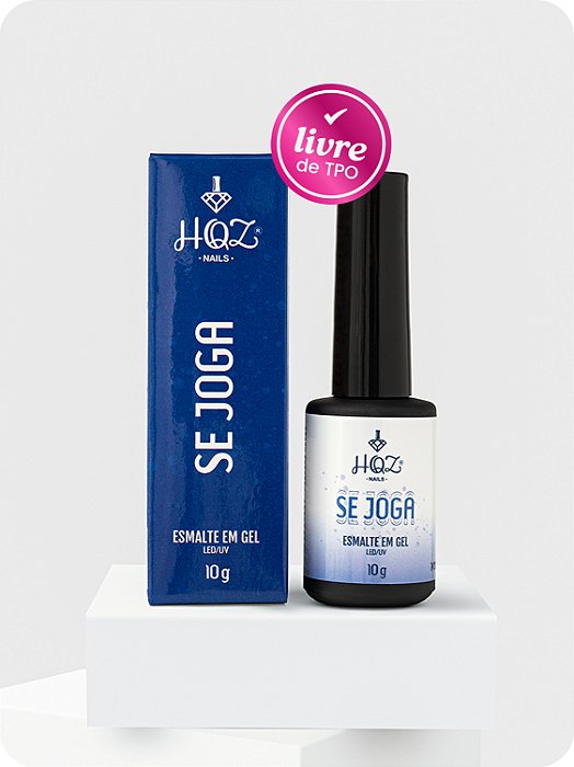 esmalte em gel 10ml HQZ Nails - linha intensa