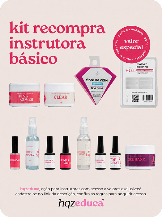 meu kit hqz educa - recompra instrutora básico