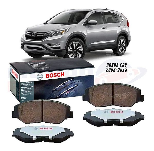 Pastilha Freio Dianteira Bosch Ceramica Honda Crv 07 Até 13