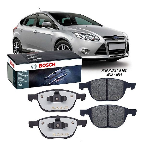 Pastilha Freio Cerâmica Bosch Ford Focus 2.0 16v 2009 A 2014