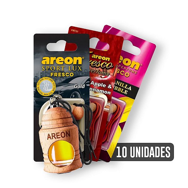 Aromatizante Areon Fresco - 10 unidades