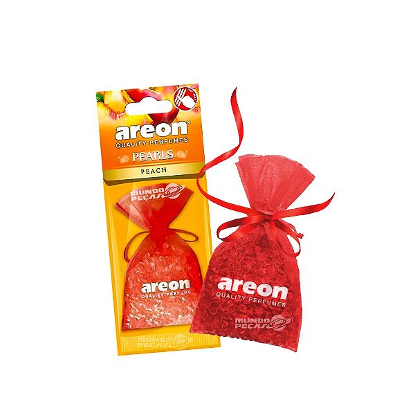 Aromatizante Automotivo Areon Pearls Peach - Pêssego