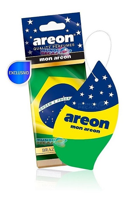 Aromatizante Automotivo Mon Areon Brazilian Vanilla Brasil