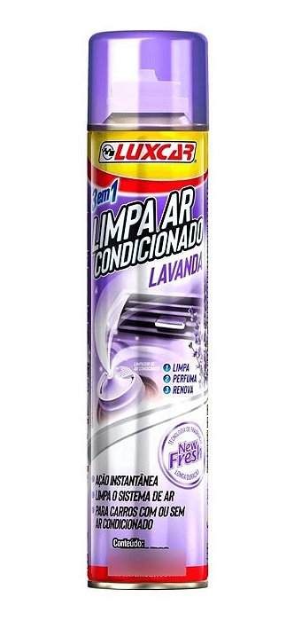 Limpa Ar Condicionado Luxcar Lavanda 300 Ml