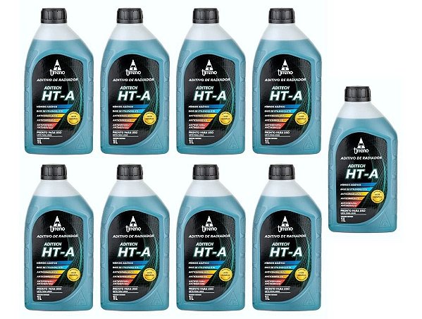 Aditivo 9 Tirreno Extended Life Hybrid Asian Pronto Para Uso