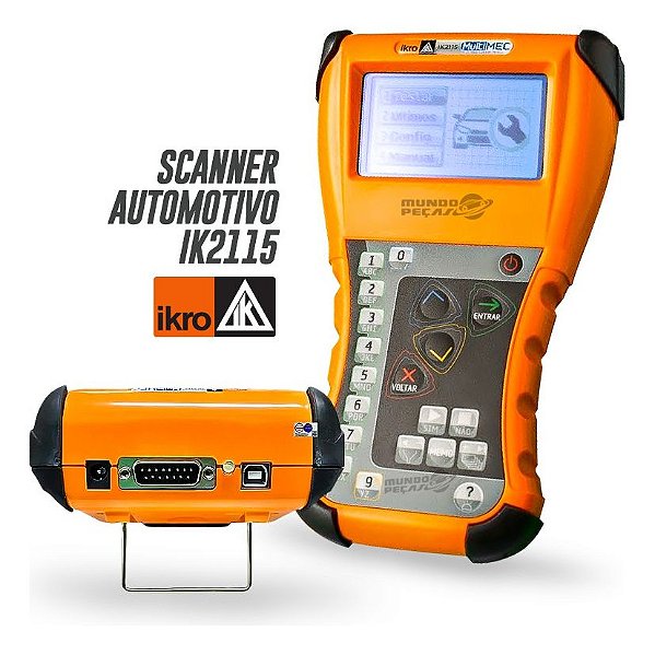 Scanner De Sistema Analise De Falhas Automotivas Ikro 2115