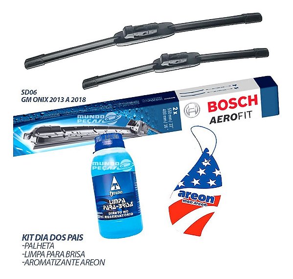 Palheta Limpador Bosch Onix Prisma 2013 2014 15 16 2017 2018