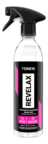Revelador De Holografias Revelax 500ml Vonixx
