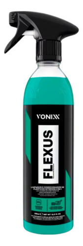 Flexus 500ml Vonixx Limpador Condicionador Plástico Interno