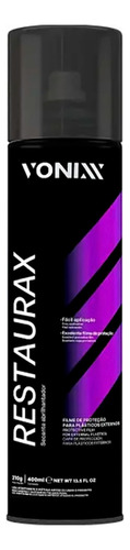 Restaurax Spray Aerosol Proteção Revitalização 400ml Vonixx