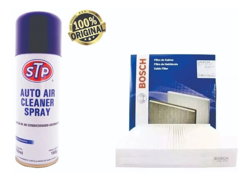 Filtro Ar Condicionado Da Cabine + Higienizador Stp Amarok