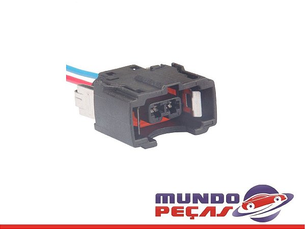 Chicote dos Bicos Injetores Linha Vw - 2 Vias - Fêmea