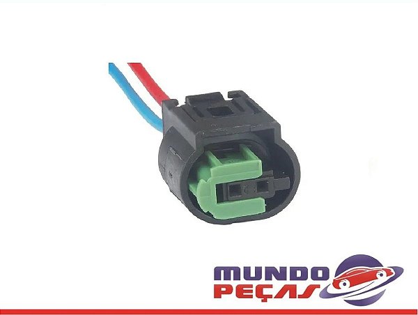 Sensor do Airbag - Linha Fiat - 2 Vias - Fêmea