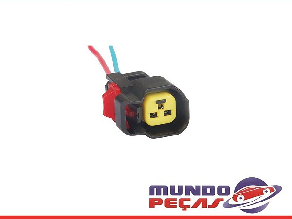 Chicote Bico Injetor Ecosport Harley - 2 Vias - Fêmea