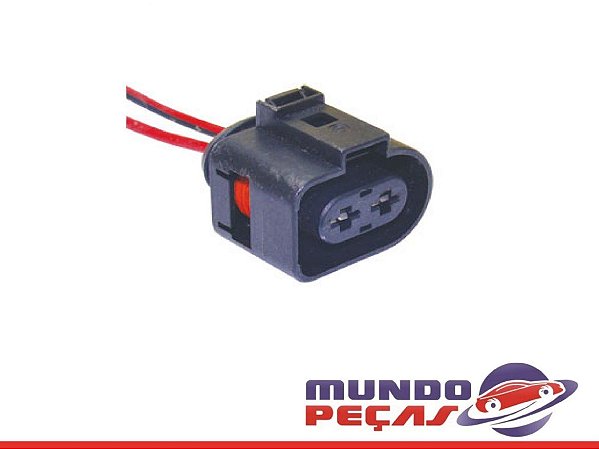 Chicote Para Injeção Eletrônica Linha Vw - 2 Vias - Fêmea