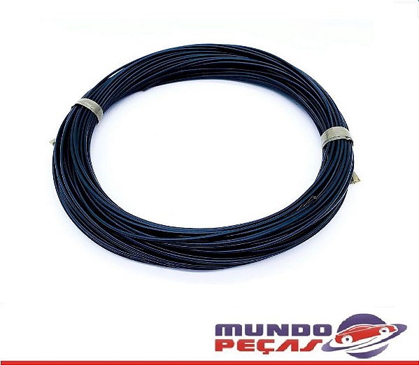 Fio Cabinho Flexível Cobre 0,75mm Preto TC Cabos
