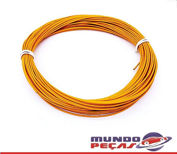 Fio Cabinho Flexível Cobre 0,75mm Laranja TC Cabos