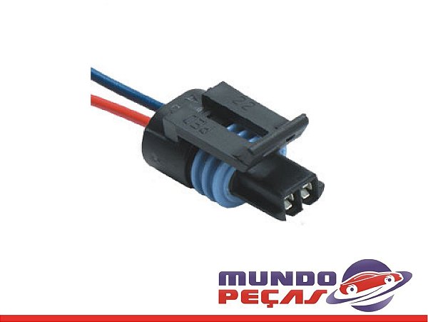 Chicote Sensor Temperatura Modulo Hei Monza Kadett Ipanema Efi - 2 Vias