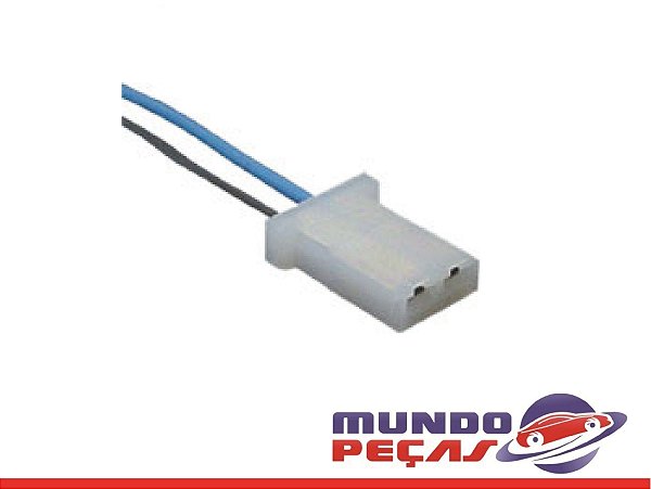 Chicote Eletroválvula Monza Kadett Uno Mille Opala - 2 Vias - Fêmea