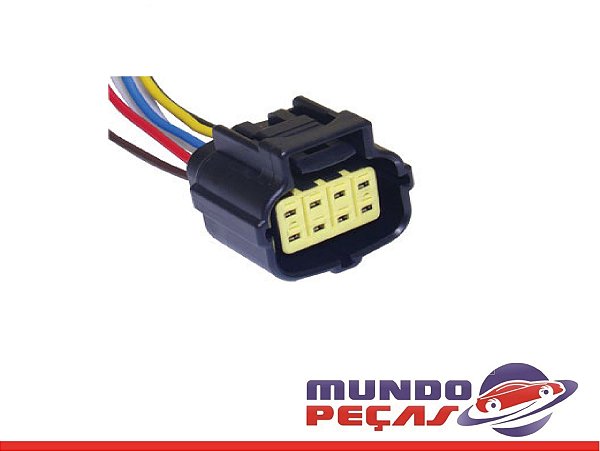 Chicote Serie "j" / Econoseal - 8 Vias - Fêmea - Uni