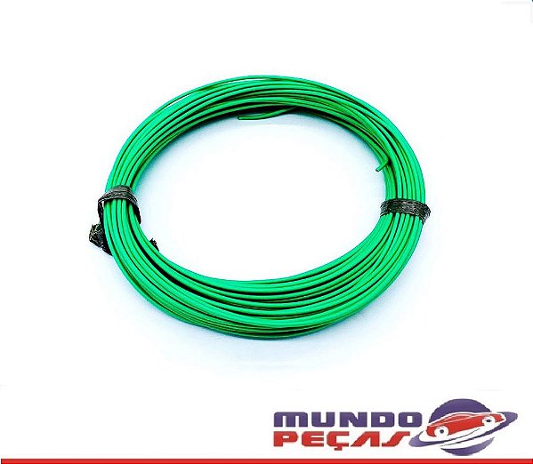 Fio Cabinho Flexível Cobre 1,00mm Verde TC Cabos