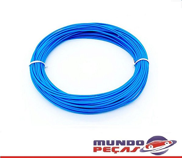 Fio Cabinho Flexível Cobre 1,00mm Azul TC Cabos