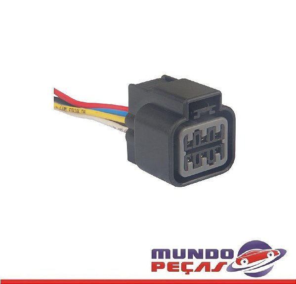 Chicote Bico Injetor Linha Toyota - Diesel - 6 Vias - Fêmea - Uni