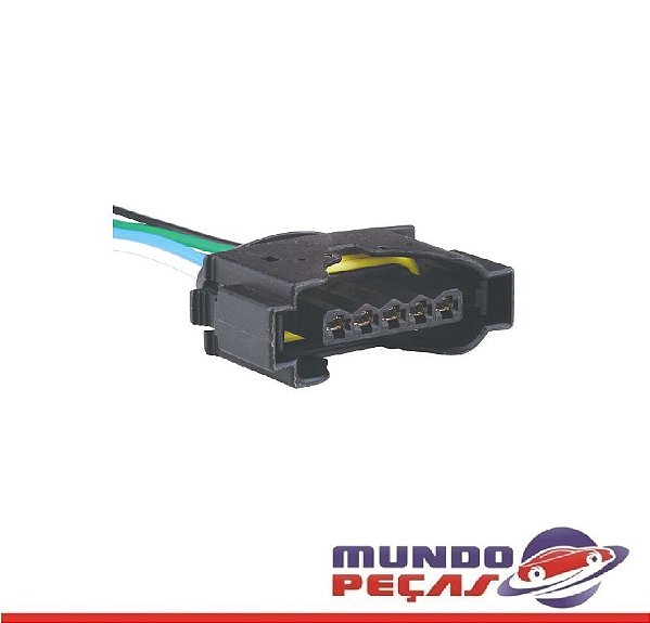Chicote do Fluxo de Ar Golf 0280218002 060 063 - 5 Vias - Fêmea - Uni