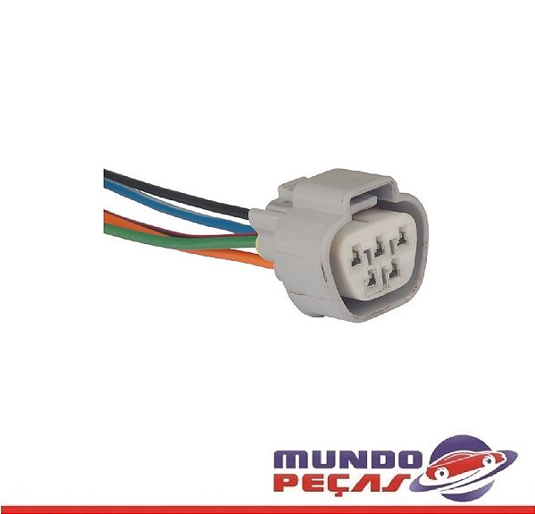 Chicote do Limpador do Para-brisa New Civic - 5 Vias - Fêmea - Uni