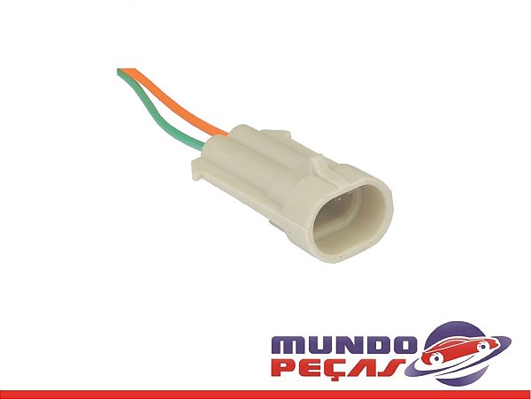 Chicote do Compressor do Ar Condicionado - 2 Vias - Macho