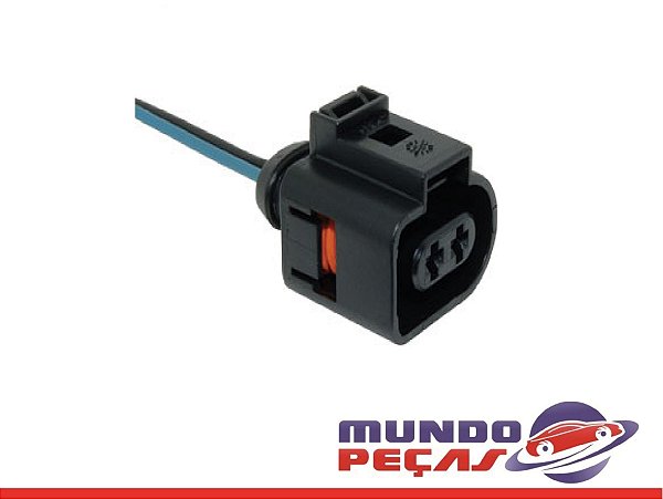 Chicote Farol de Milha Motobomba Sensor de Temperatura - 2 Vias - Fêmea