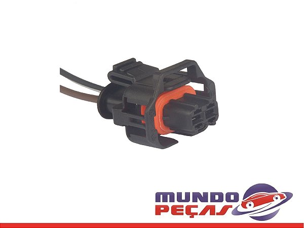 Chicote de Injeção Eletrônica Delphi (padrão Original) - 2 Vias - Fêmea