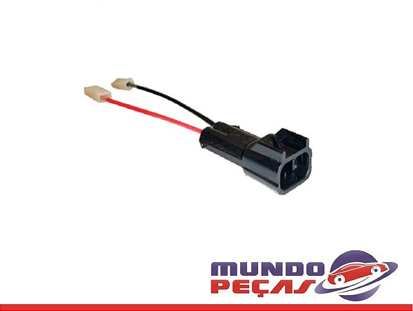 Fio Estanho Coberto Com Pvc, Capa de Nylon Chicote de Adaptação da Bomba de Combustivel - 2 Vias - Fêmea