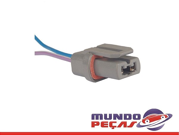 Chicote da Injeção Eletrônica - 2 Vias - Fêmea