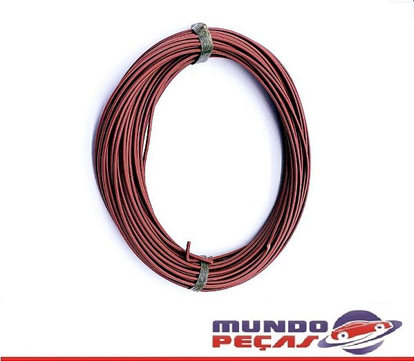 Fio Cabinho Flexível Cobre 1,50mm Marrom TC Cabos