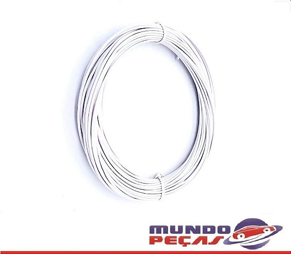 Fio Cabinho Flexível Cobre 1,50mm Branco TC Cabos