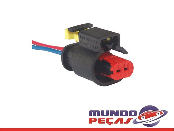 Chicote da Injeção Eletrônica - 2 Vias - Fêmea