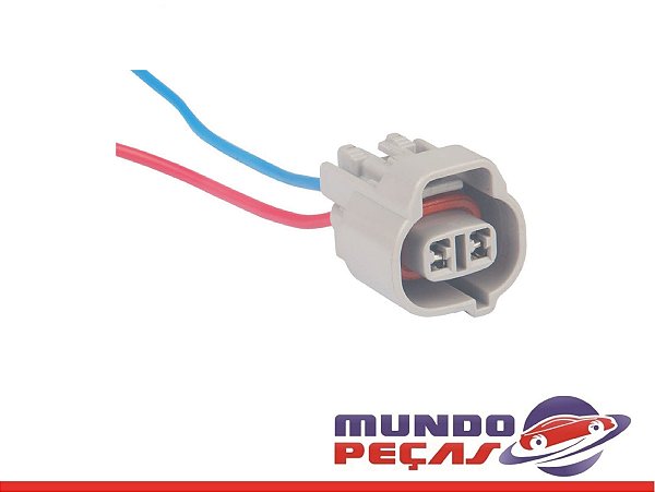 Chicote da Bobina de Ignição Mitsubishi L-200 2 Vias - Fêmea