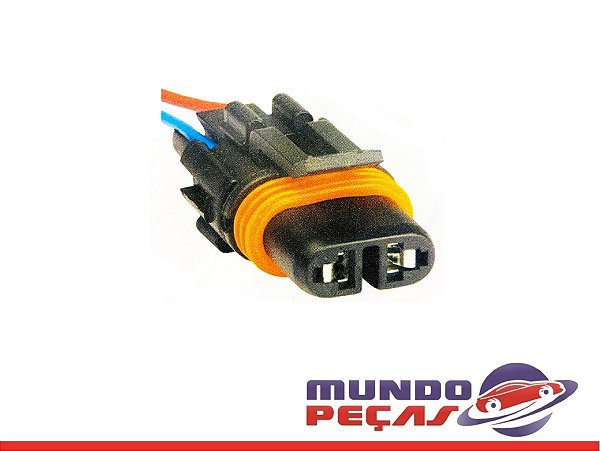 Chicote Para Injeção Eletrônica - 2 Vias - Fêmea